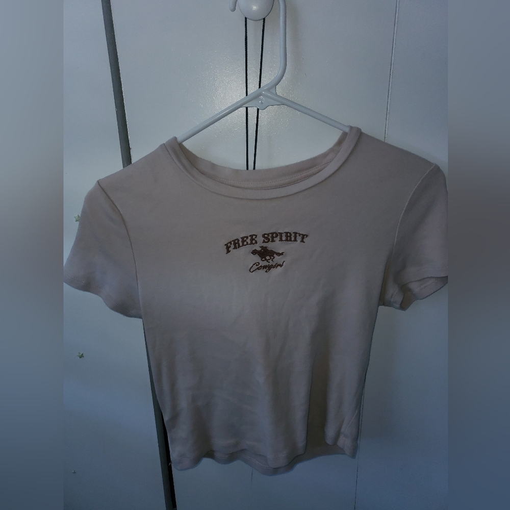 Free spirit cowgirl crop top